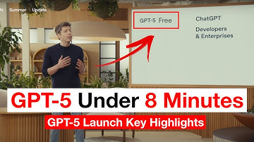 GPT-5 EXPLAINED in 8 Minutes
