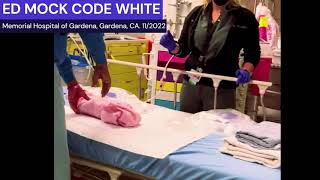 MHG ED MOCK CODE WHITE