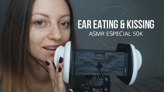 Asmr Ear Eating Kissing Sounds - Especial 50K Eng-Sub