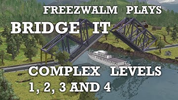 Bridge It: COMPLEX levels 1, 2, 3 and 4