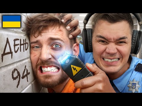 Виживи 100 Днів У В'язниці, Виграй $500,000 | MrBeast Українською | Озвучка + Реакція