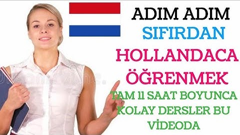 Sıfırdan Hollandaca Öğreniyorum (Yeni Başlayanlar İçin)