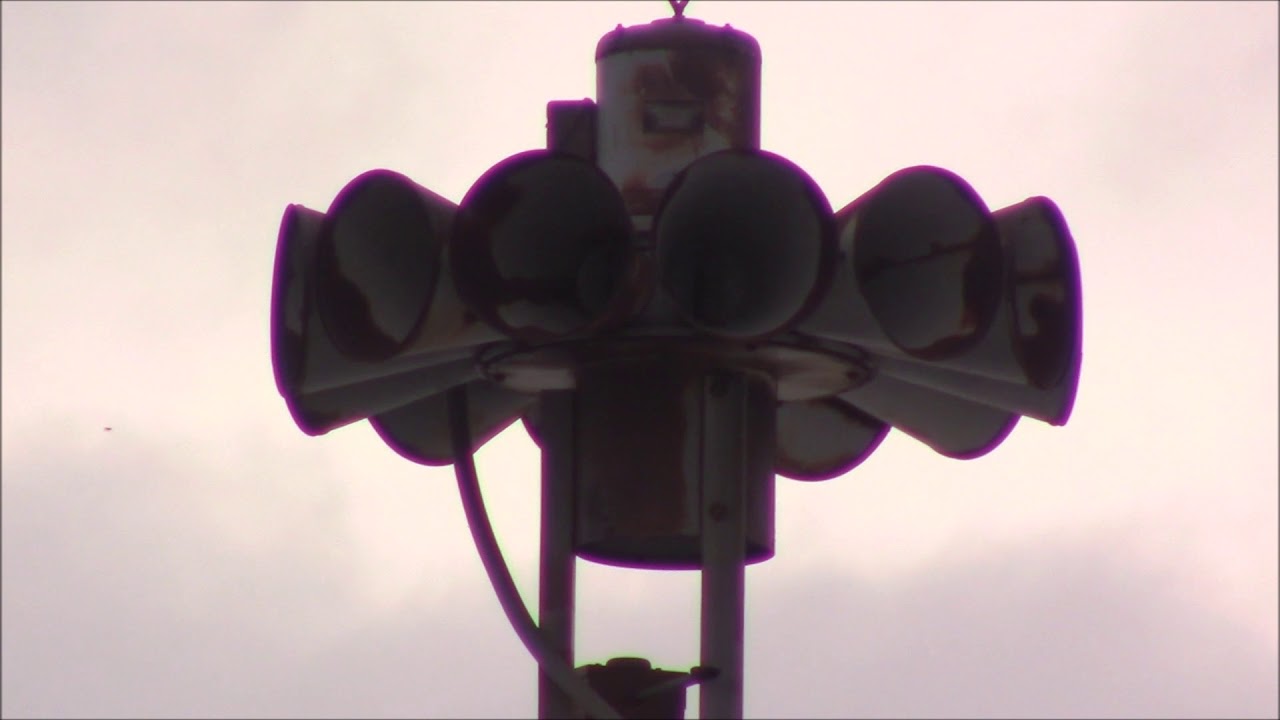 FS STH10 Attack Siren Test Bucyrus, OH 6/1/18 YouTube