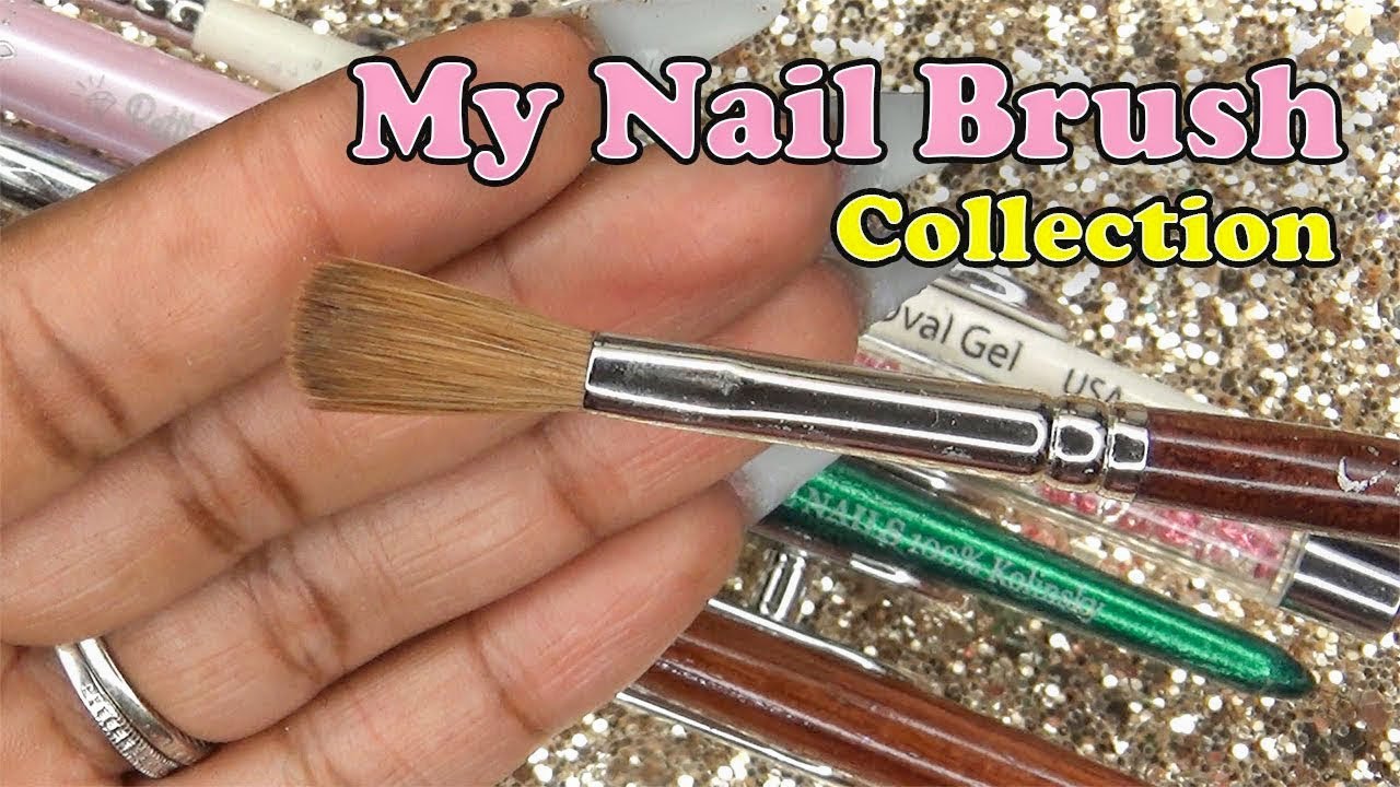 Acrylic Nail Brushes for Beginners from ▫️How To Prep