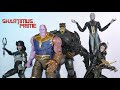 Marvel Legends Children of Thanos Avengers Infinity War 5 Pack Amazon MCU Movie Hasbro Figure Review