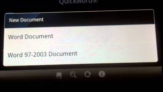 QuickOffice Pro for Android Video Review screenshot 5