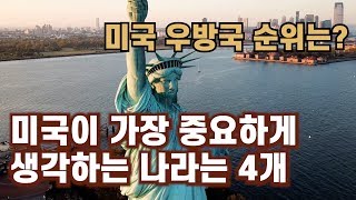 미국이 전세계에서 가장 중요하게 생각하는 나라는 4개국. 한국은 몇번째?? 미국 우방국 순위