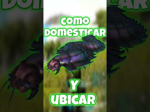 Cómo domesticar y ubicar un ARTHROPLUERA#mobile#ultimate#tame#arksurvivalevolved#arkmobilepvxc#gamin