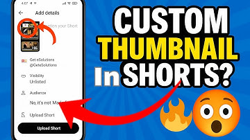 YouTube Shorts में Custom Thumbnail कैसे लगाएं? | Full Tutorial 2025 (Mobile से) 🔥
