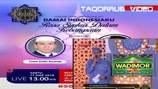Download lagu live TGB Tuan Guru Bajang di TV One Damai Indonesiakau 17 Maret 2018 YouTube