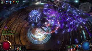 POE 3.19 27 % CDR CWDT Occultist(Hexblast, soulrend,FR, SPARK) Showcase Map and Uber Maven