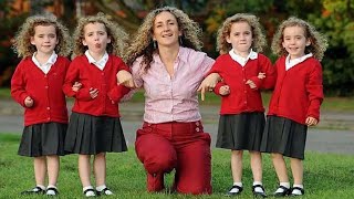 Mother Poses With Quadruplets  Photographer Is Shocked When She Zooms In