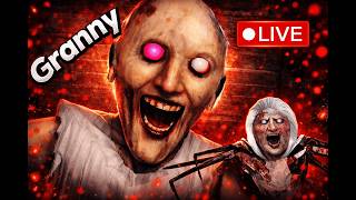 🔥Granny Live Thriller Night 😨 | Scary Gameplay 🔴| #granny...