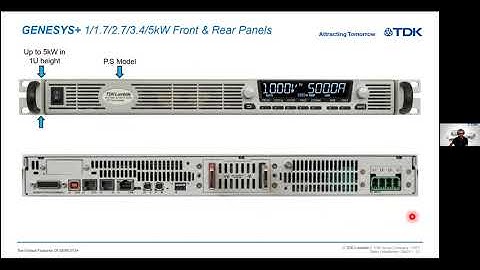 The Unique Features of GENESYS+™ by TDK-Lambda