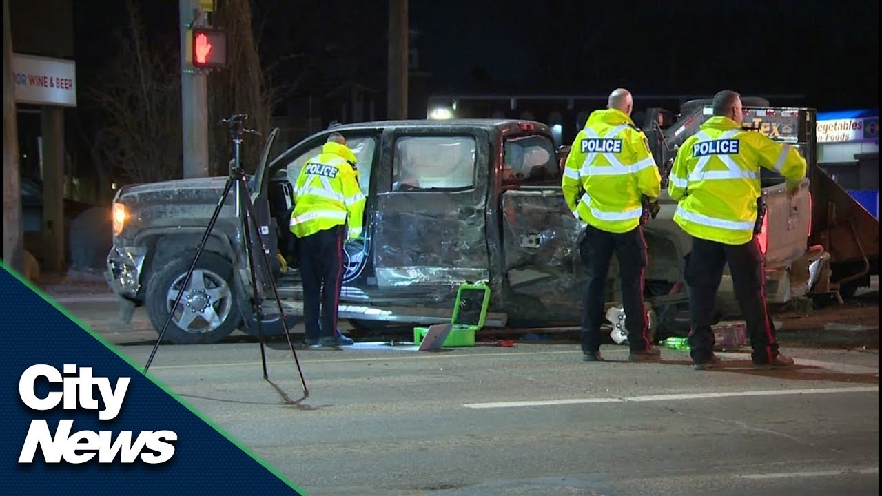 Police chase stolen truck through Edmonton, resulting in one arrest and ...