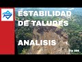 Análisis Retrospectivo en Taludes - Estabilidad de Taludes - Backanalysis - Análisis Geotécnico