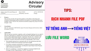 TIPS: MẸO HƯỚNG DẪN DỊCH FILE PDF TỪ TIẾNG ANH SANG TIẾNG VIỆT NHANH CHÓNG VÀ CHÍNH XÁC!