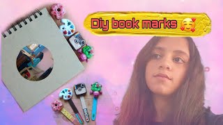 Diy book marks /How to make easy and beautiful books marks at home    