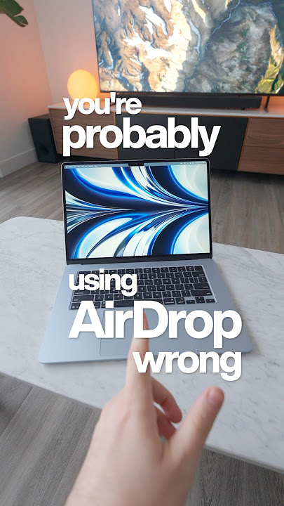 Hidden AirDrop “Life-Hack”  👀