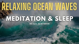 8D Relaxing Ocean Waves Sound For Meditation, Sleep, Yoga &amp; Stress Relief - The Soothing Relaxation