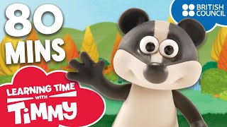 Learn English for Children | Full Episodes Bonus Compilation | Learning Time with Timmy image