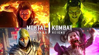 Mortal Kombat 1 Invasions - All Cutscenes Season 1-8 (4K 60FPS)