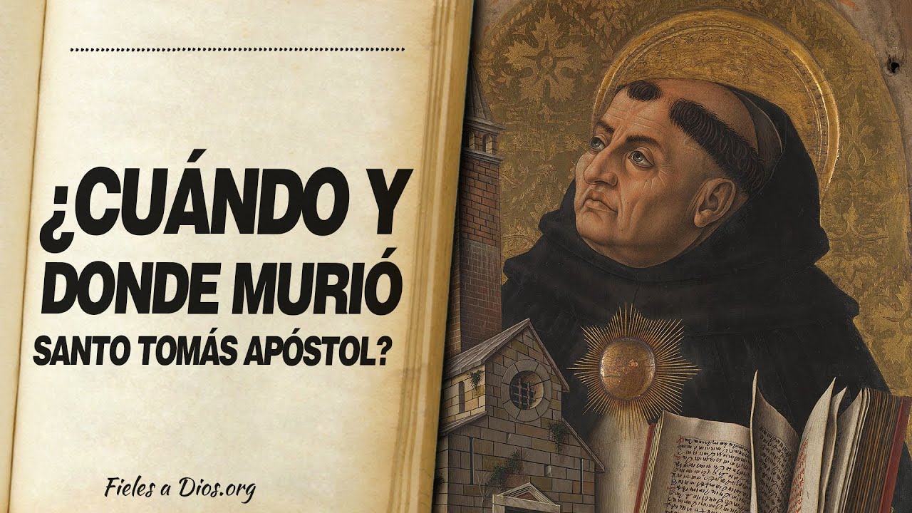 🙏 ¿Cuándo y Donde MURIÓ EL SANTO TOMAS APÓSTOL? 📖 YouTube