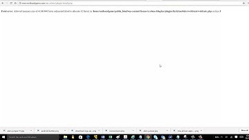 How to Fix: Fatal error: Allowed memory size of bytes