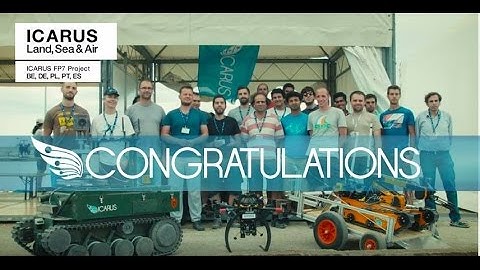 EU FP7 ICARUS euRathlon 2015 Grand Challenge final video