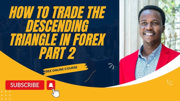 HOW TO TRADE THE DESCENDING TRIANGLE ON EURCAD PART 2