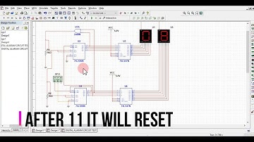 Digital clock working using multisim | Tamil Explanation | Part - 5