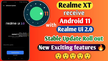 Realme XT receive Android 11 with Realme Ui 2.0 stable update |New Update F.03|New Exciting features