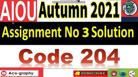 AIOU Code 204 Solved Assignment No.3 Autumn 2021 |Urdu for daily Use |Level: Matric |⏩Download links