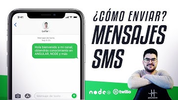 📢 ¿Cómo (enviar) SMS Mensajes de Texto con NODE?  y Twilio en el 2021