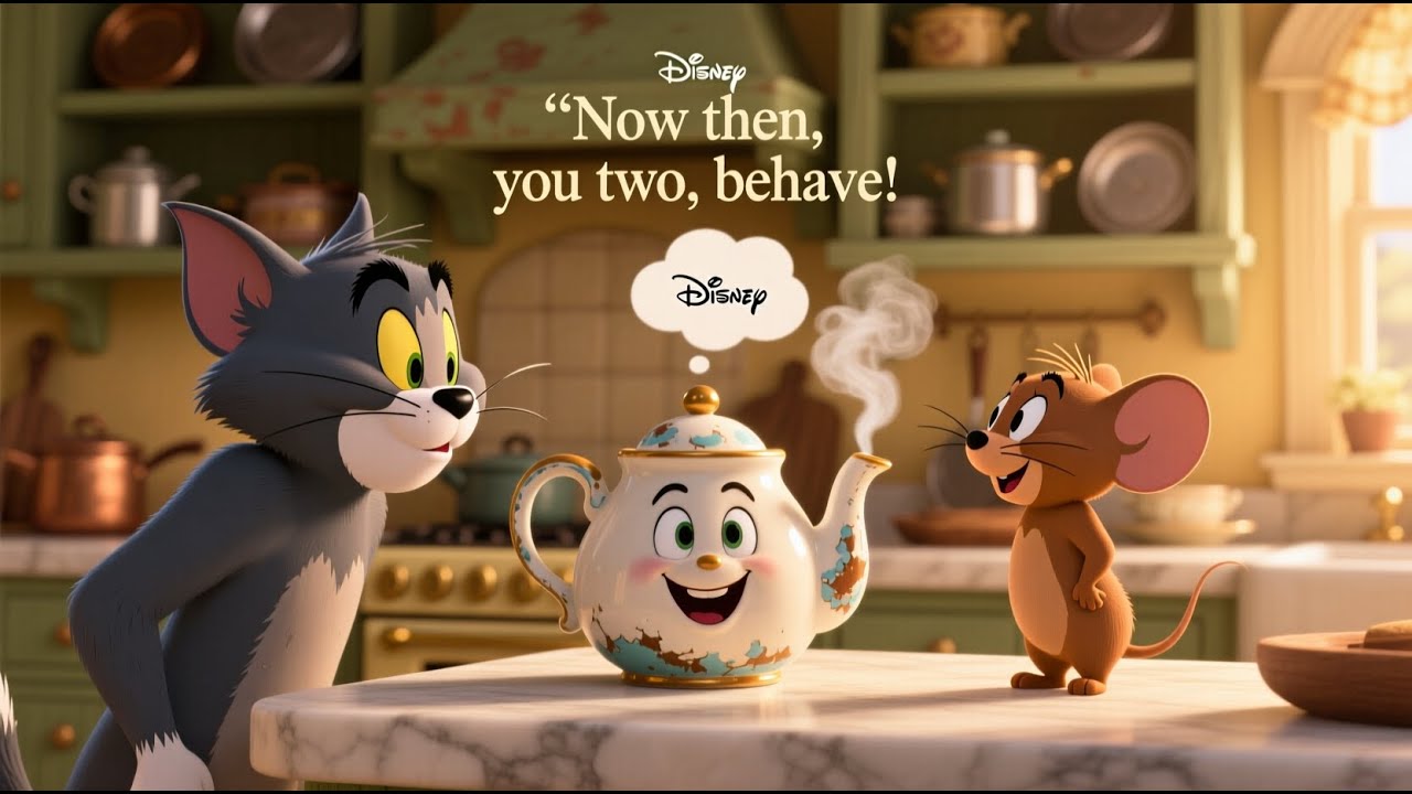 Tom, Jerry, and the Talking Teapot | A Magical Friendship Poem for Kids