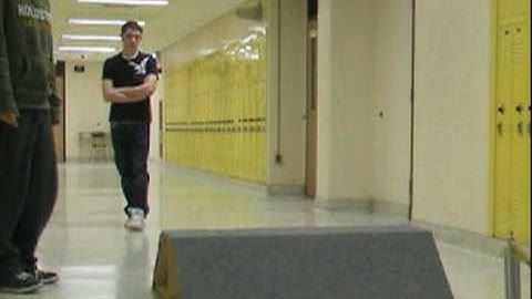 FRC Team 1989 - Viking Robotics - Soccer Ball Kicker Prototype Test #2