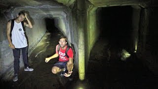 going left on the creepy tunnel... *shocked we found this*