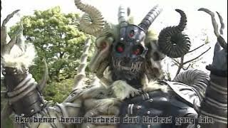 Kamen Rider Blade (Kenzaki) vs Capricorn Undead (Yazawa) - Kamen Rider Blade episode 21