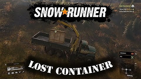 SnowRunner Walkthrough - Lost Container