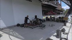 Musikfest 2017 Stage Setup @ "AmericaPlatz"  - Durasi: 1:25. 