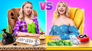 Chica Rica Falsa VS Chica Rica Real | Fui Adoptado Por Una Familia Multimillonaria