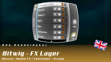 Bitwig - FX Layer / Effect / Container | english