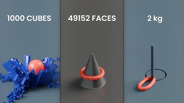 Rigid Body and Cloth Simulation with Rubber Rings