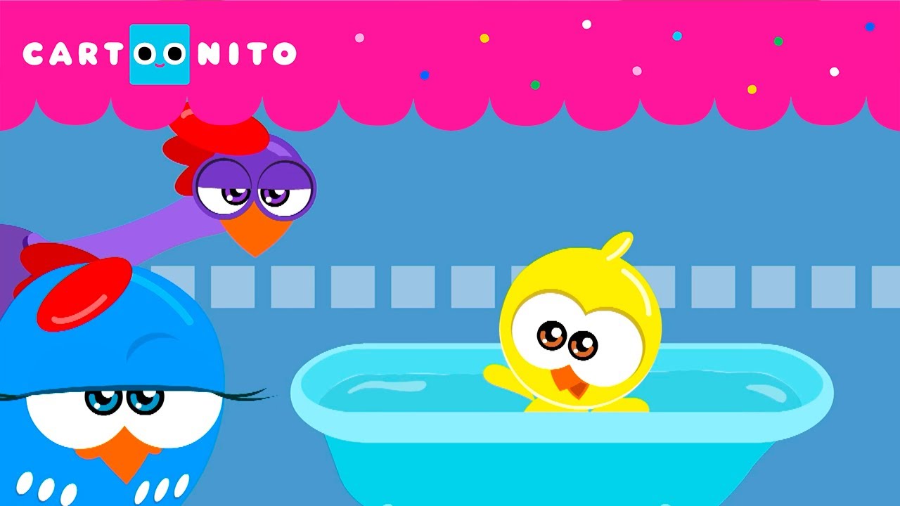 PINTINHO AMARELINHO SE ESCONDE DOS PAIS DELES | GALINHA PINTADINHA | CARTOONITO