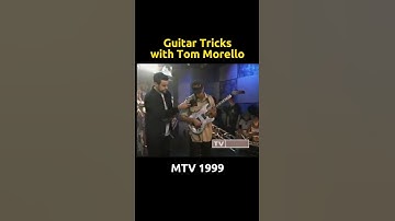 Tom Morello on his guitar tricks (full vid on tiktok) #ratm #rageagainstthemachine #guitar #music