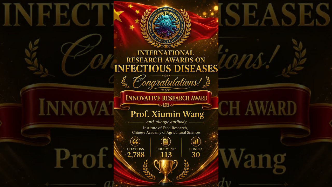 Prof. Xiumin Wang | Chinese Academy of Agricultural Sciences | China #pencis #researchawards