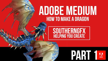 Adobe Medium -  How to sculpt a Dragon in VR Part 1