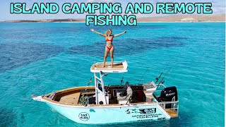 Island Camping Australias Most Western Point By Boat. Remote Fishing Shark Bay