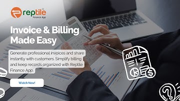 How to Generate Invoices in Reptile Finance App – Step by Step Guide