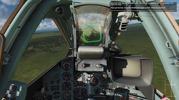 DCS World SU-25T Flight & Navigation Training.